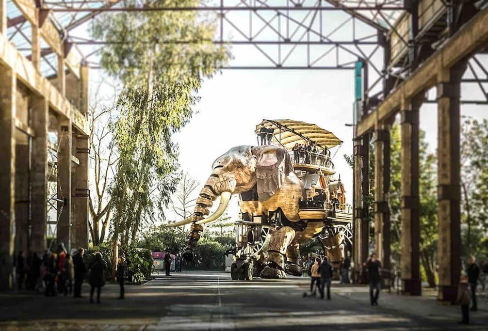 شقة Bel Ecrin Sur L'Ile De Nantes - Gare Tgv, Chu, Congres المظهر الخارجي الصورة